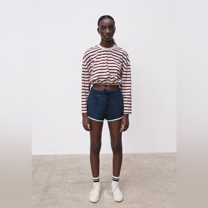 Zara nwt stripped shirt